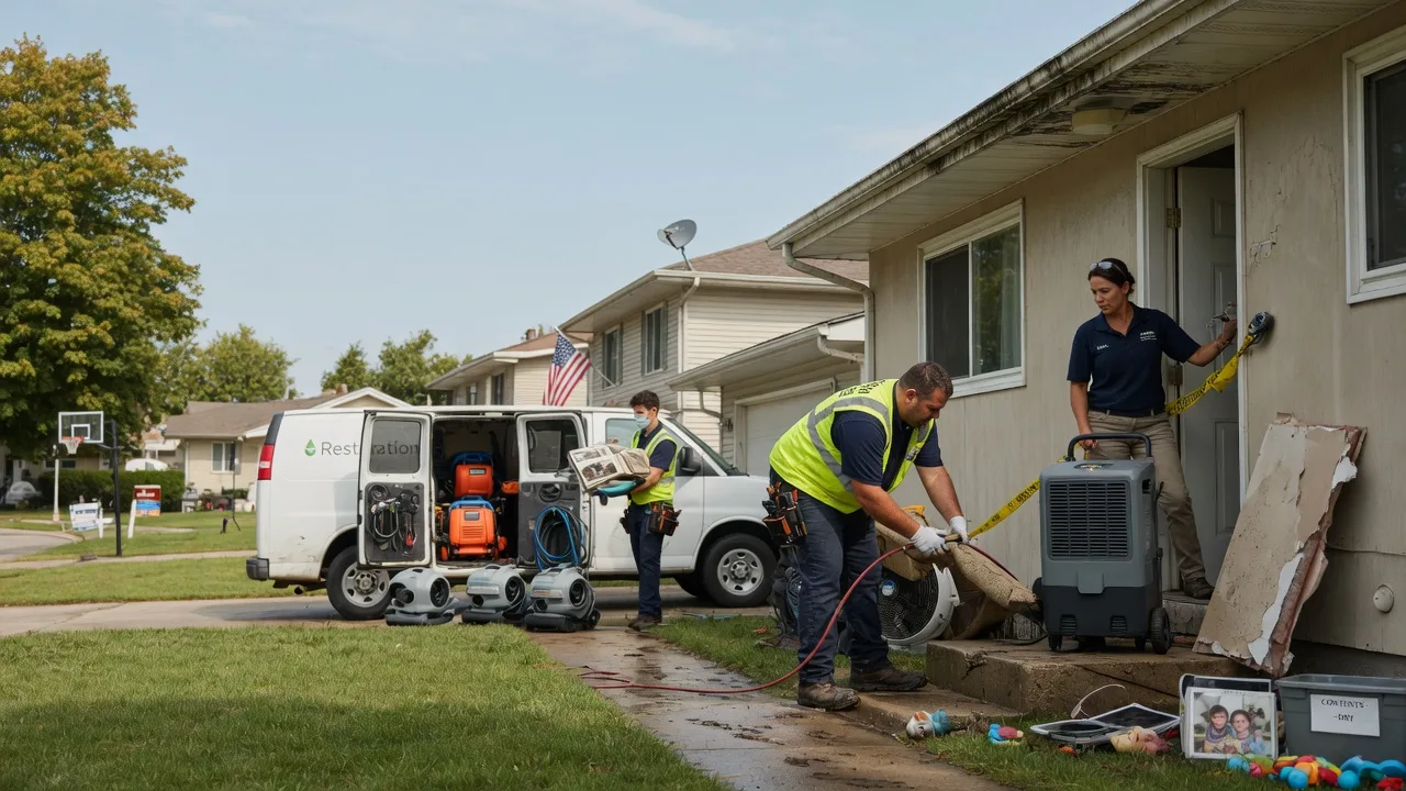Water Damage Restoration in Petersburg, WV near me